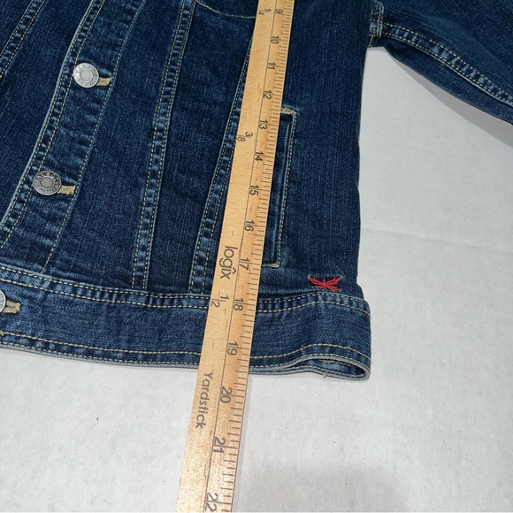 Talbots Small Petite Blue Denim‎ Jean Jacket - Picture 8 of 14
